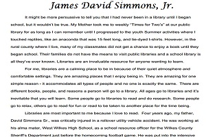 James David Simmons, Jr.