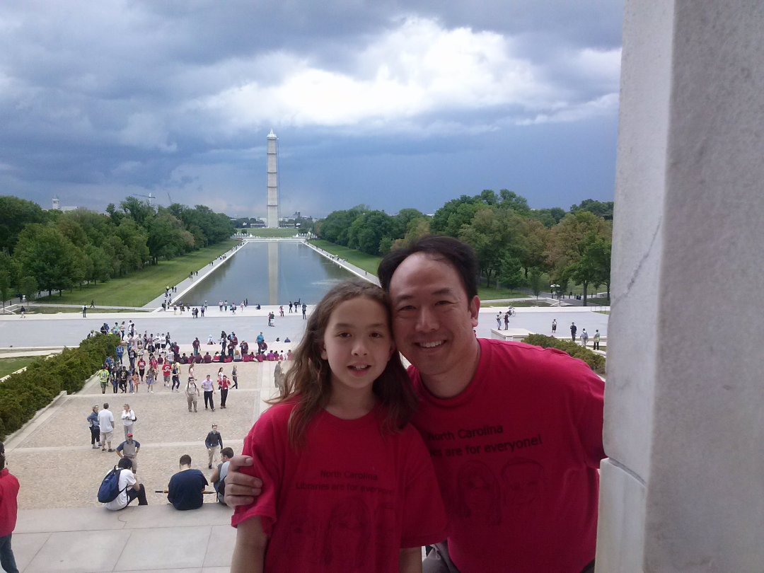Emma and Anthony Chow in Washington, D.C.