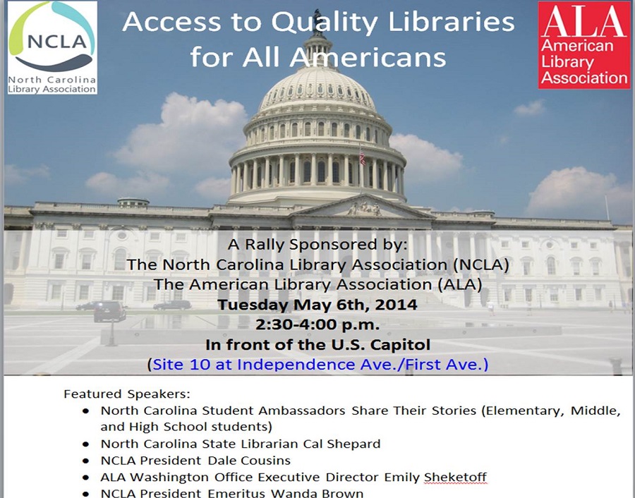 NCLA and ALA Library Rally