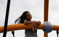 Amelia at an Aquarium